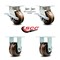 Service Caster 4 Inch Kingpinless High Temp Phenolic Wheel Caster Swivel Locks 2 Rigid, 2PK SCC-KP30S420-PHRHT-BSL-2-R-2 - alternate 6